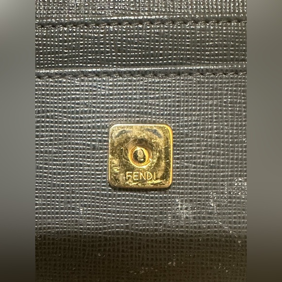 Fendi Off Pink/Grey Leather Envelope
Continental Wallet - Picture 3 of 16